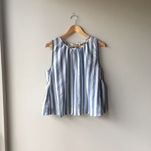 Madewell Crop Swing Top